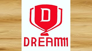 How to draw Dream 11 Logo drawing || Step by Step