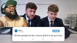 British Highschoolers React To Bri’ish Memes | REACTION