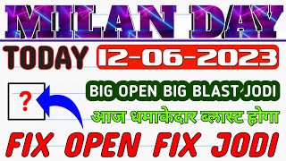 Milan Day Today 12-6-2023, Milan Night Fix open Today, Today Milan Day Game fix