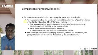 Evaluate a Predictive Regression Model - Business Intelligence with Data Mining