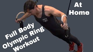 At Home FullBody 25 Minute Olympic RIng Workout