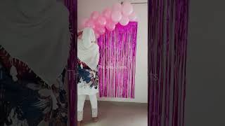 barbie theme birthday decorations ideas. #barbietheme #barbiethemebirthday #decorationathome