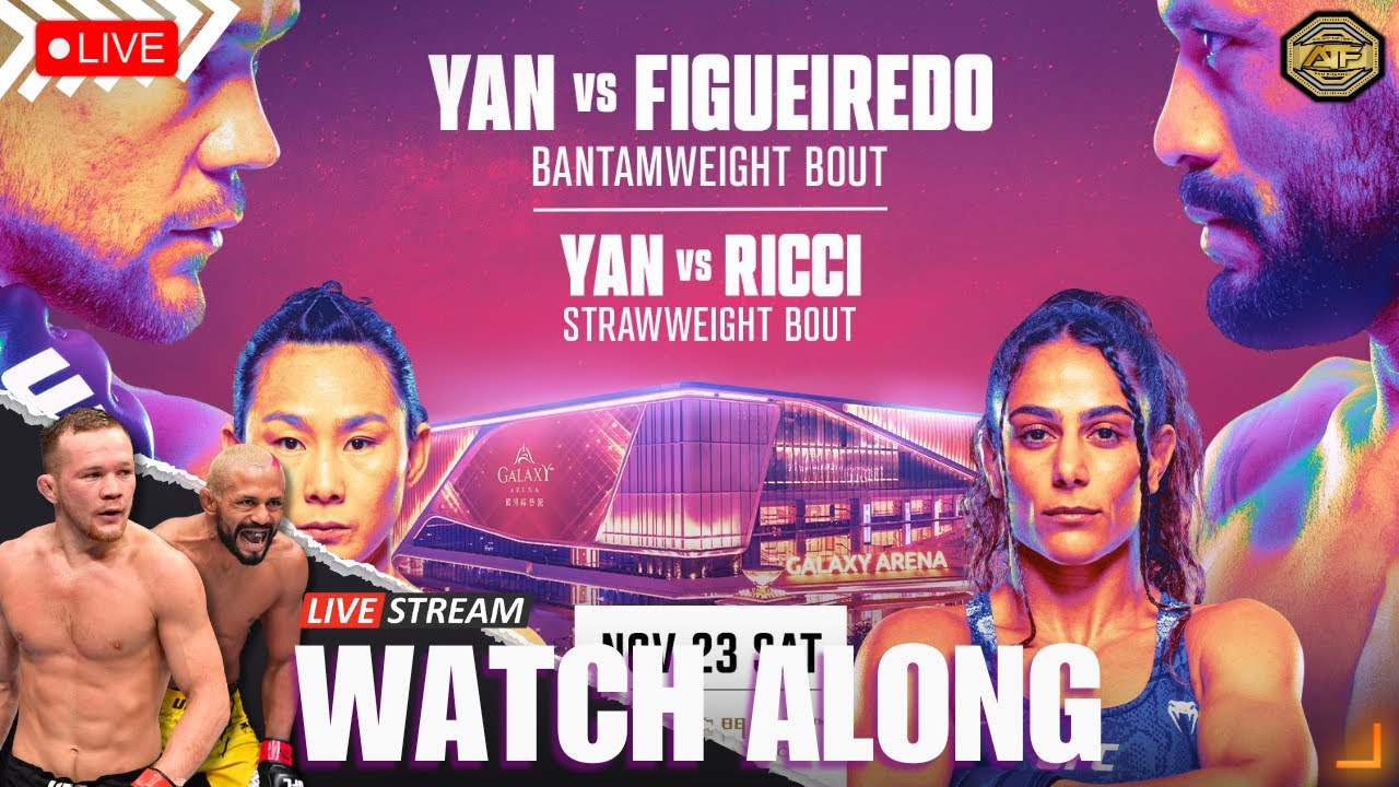 UFC Macau Yan vs Figueiredo | Live Main Card | Livestream