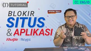 Block Websites and Apps with Ruijie Reyee - CITRAWEB TUTORIAL [ENG SUB] screenshot 3