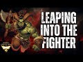 Doing a heroic leap into ashes of creation fighter