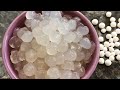 How To Cook Tapioca Pearls / Sago-Easy Process -TGK/082