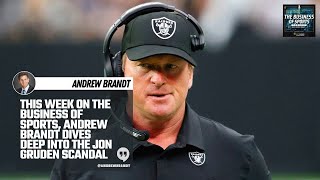 This week on the Business of Sports, Andrew Brandt dives deep into the Jon Gruden scandal