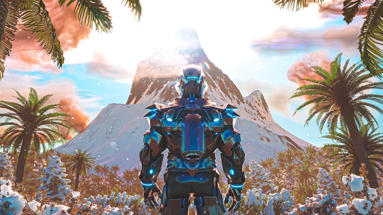 I Survived 7 Days On a Snow Mountain in Official ARK: Survival Ascended