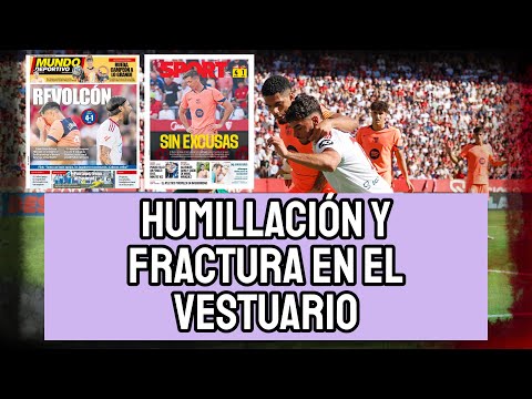 INCENDIO EN BARCELONA: EL SEVILLA LO HUMILLA, CUBARSÍ SEÑALA A LOS COMPAÑEROS Y PIERDEN EL LIDERATO