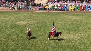 Pendleton Round-Up. Queenβs Grand Entrance 2017