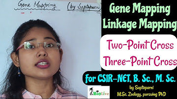 Gene Mapping: Linkage Mapping: Two point cross: Three point cross: CSIR-NET, B. Sc., M. Sc. Zoology