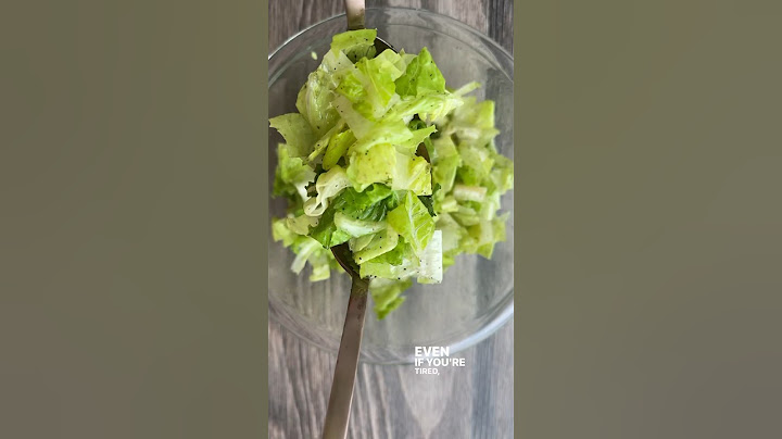 Easy Lettuce Salad 💥🥬 #shorts