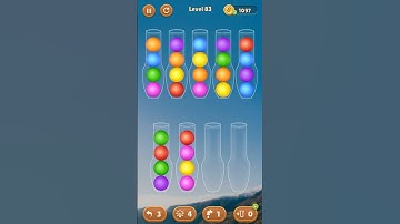 Color Ball Sorting Game Level 83 #games #gaming #challenge #ballsortpuzzle