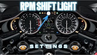 Suzuki Hayabusa RPM Shift Light: How To Set Your Custom Preference