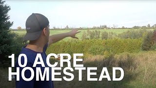 10 Acre Homestead Tour