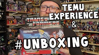 Jason | #unboxing | My Temu Experience & Transformers G1 Swoop KO