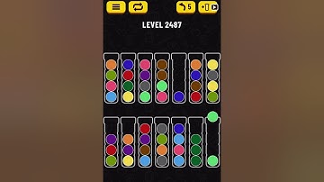 【Ball Sort Puzzle】Level.2487