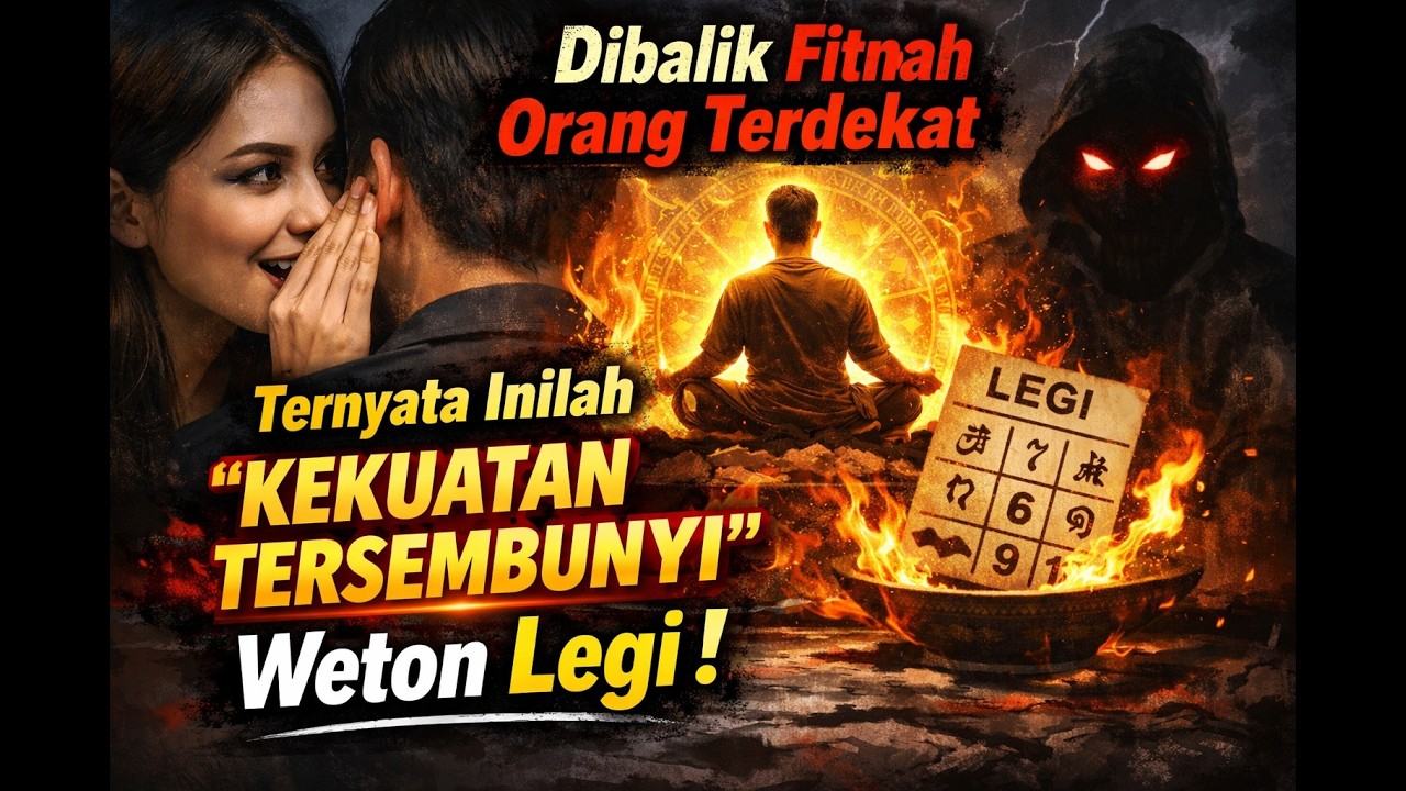 Dibalik Fitnah Orang Terdekat  Ternyata Inilah 'Kekuatan Tersembunyi' Weton Legi!