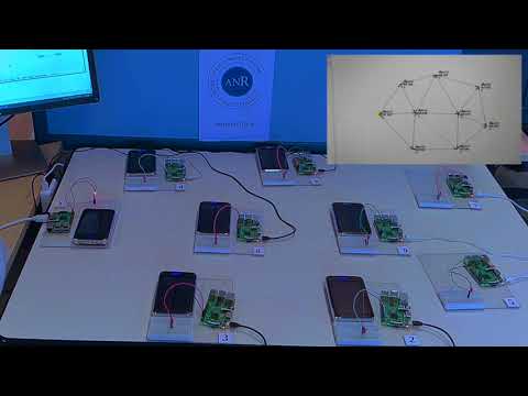 CupCarbon-Lab IoT - ZigBee Network Digital Twin