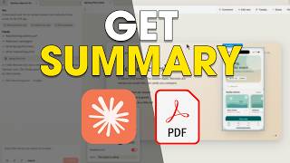 How To Get Summary of a PDF File Using Claude AI (2026) Easy