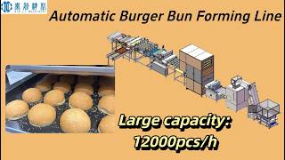 12,000 PCS/H Burger Bun Production Line | Save Labor, Boost Output