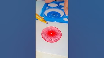 I Made Art Using Only Spirograph##art#wow#diy#relax#asmr