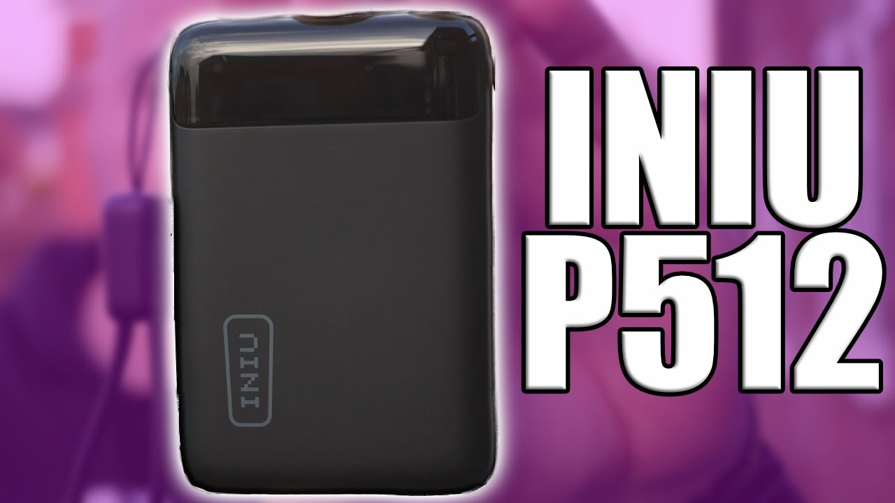 Keep your devices charged up | Iniu P512 22.5w 20,000mAh power bank
