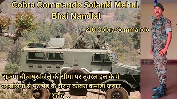 A Story of Cobra Commando Jawan Solanki Mehul Bhai Nandlal 💐🇮🇳| CRPF Brave Soldier Story in Hindi 🫡.