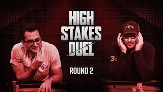 High Stakes Duel | Round 2 | Phil Hellmuth vs Antonio Esfandiari