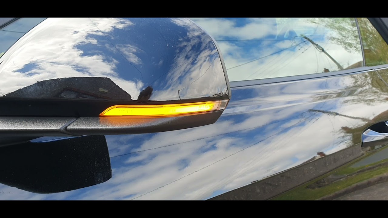 2015-2021 Ford Mustang Sequential Mirror Indicators clear