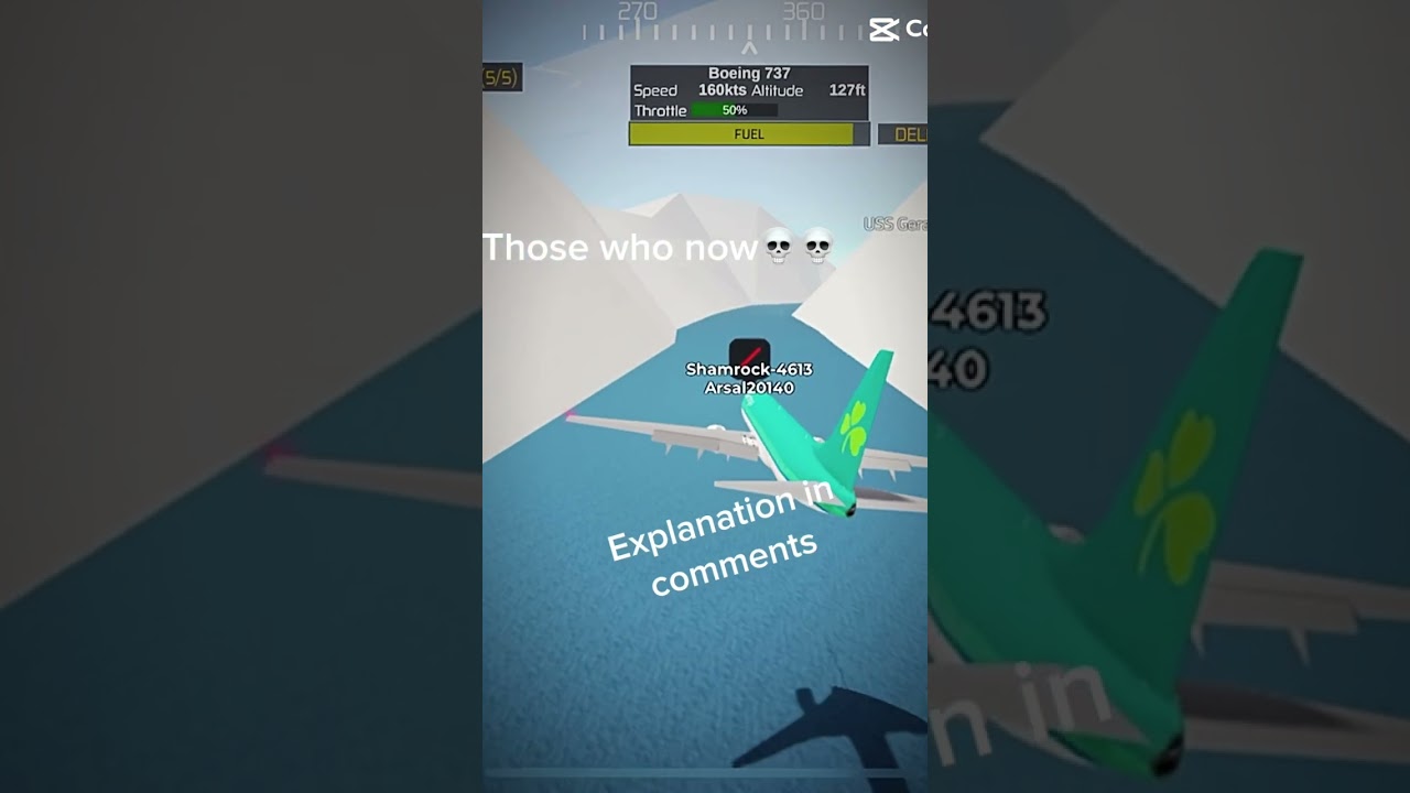 Garuda airways emergency river landing