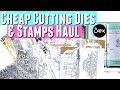 Aliexpress DIES and STAMPS haul for Sizzix Bigshot or other die cutting machine for the Crafter