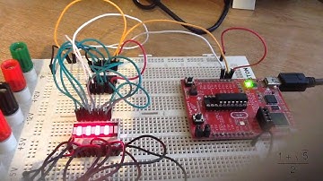MSP430 Shift Register + Led Bar