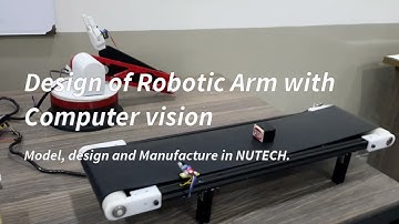 Design, Analysis and Model Fabrication of Industrial Robotics Arm using Computer Vision as sorting.