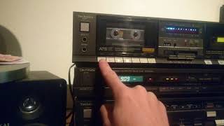 Technics RS-B11W Stereo Double Cassette Deck