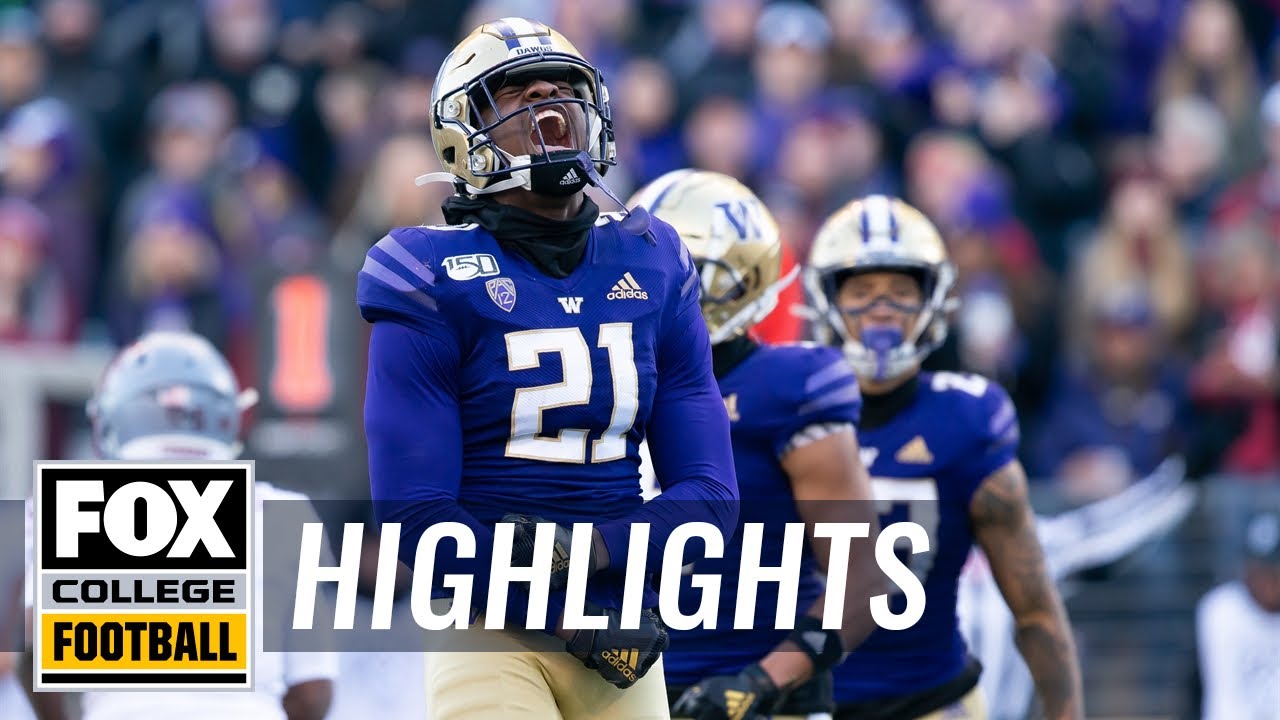 Washington beats Washington State for their 7th straight Apple Cup