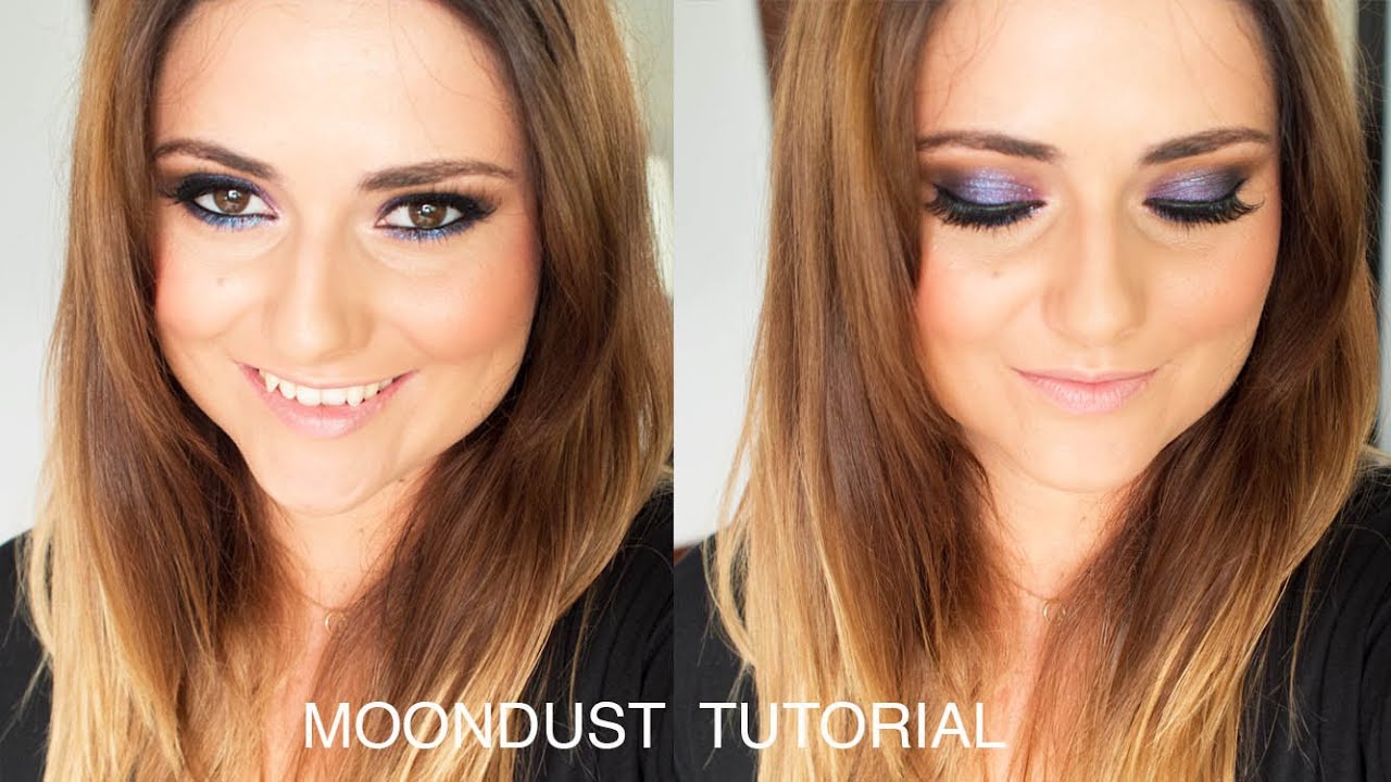 Urban Decay Moondust palette Tutorial