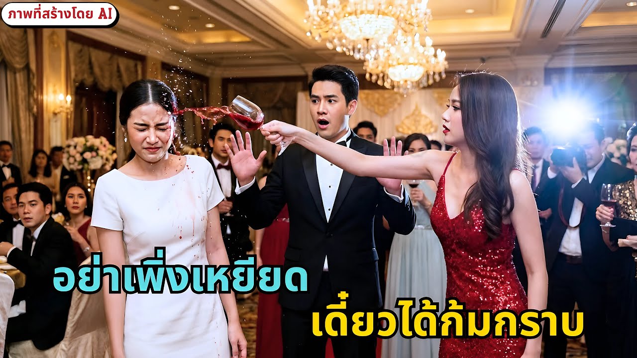 เมียจนถูกดูถูกกลางงานเลี้ยงตระกูล... 10 นาทีต่อมาคนทั้งงานต้องลุกขึ้นขอโทษเธอ!(เรื่องแต่งโดย AI)
