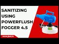 Safe and effective application of surface disinfectant | Cold Fogger 4.5