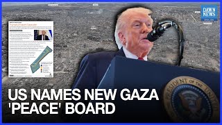 Trump Appoints Tony Blair to Gaza “Board of Peace” | US Israel Palestine Middle East