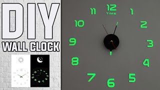 DIY Wall Clock Assembly And Installation | Step By Step