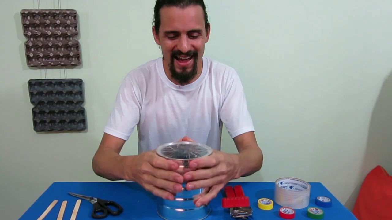 Aula on line 2 – Construção Tambor com Material Reciclável e Musicalização