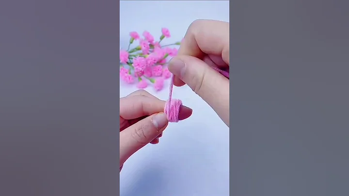 How to make Woolen Flower at Home | Diy | woolen craft ideas #woolencraft #woolenflower #woolen #wow