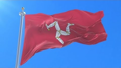 Flag of the Isle of Man Waving | Motion Graphics - Videohive template