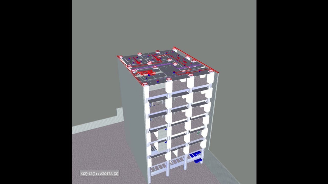 Simulación de Edificio con Navisworks - YouTube