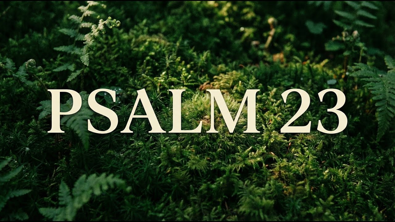 Psalm 23: The Lord is My Shepherd (Calming Scripture Reading)