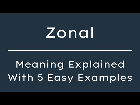 Zonal Meaning