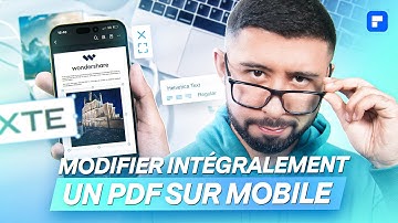 Comment modifier un document PDF sur téléphone en 2024