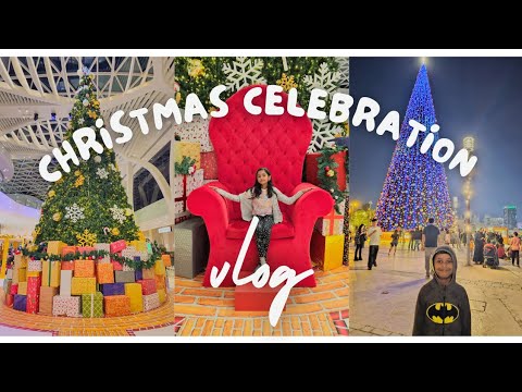 Dubai Christmas celebration vlog 2023/ Alseef Dubai/ walking tour/ #trending #dubai#uae/ subscribe 🔔