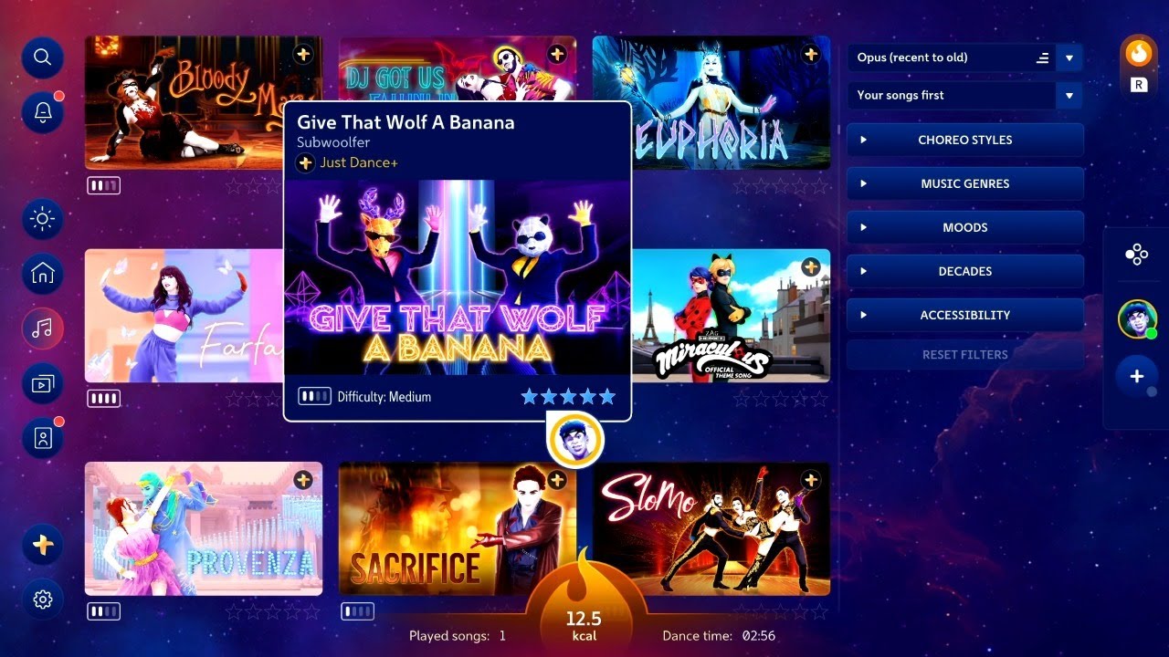 LIVE! Going BANANAS Dancing to GIVE THAT WOLF A BANANA on Just Dance